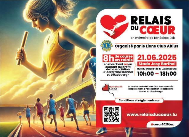 Relais du Coeur en mémoire de Bénédicte Reis